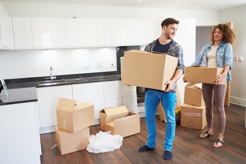 Local van transport for furniture and boxes in central London