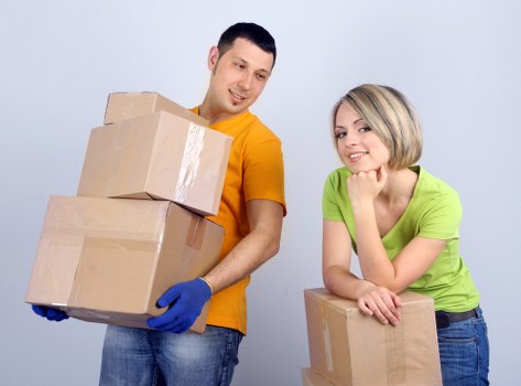 Residential furniture and personal belongings prepared for storage in Mayfair