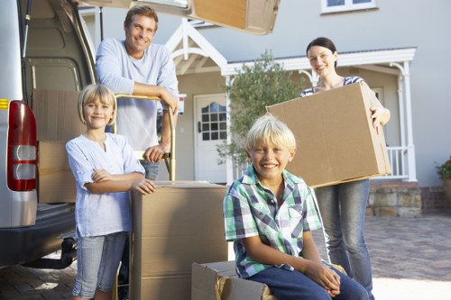 Packing and protective wrapping for a Mayfair home move