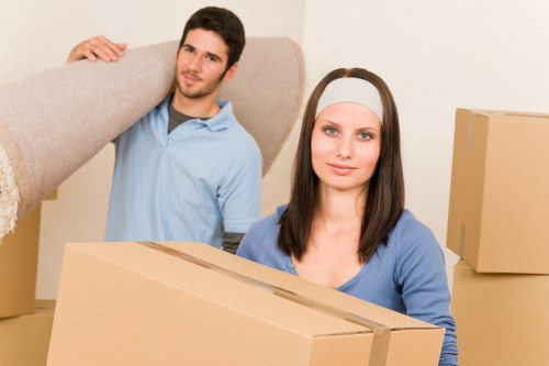 Local moving team navigating central London access in Mayfair