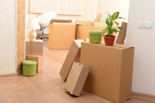 Van move booking and quotation process illustration