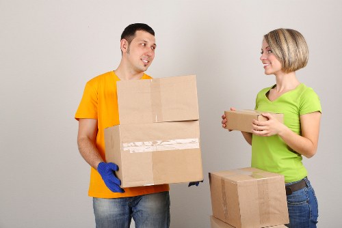 Professional loading support for a central London move