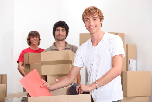 Organised unpacking for a home or office in Mayfair